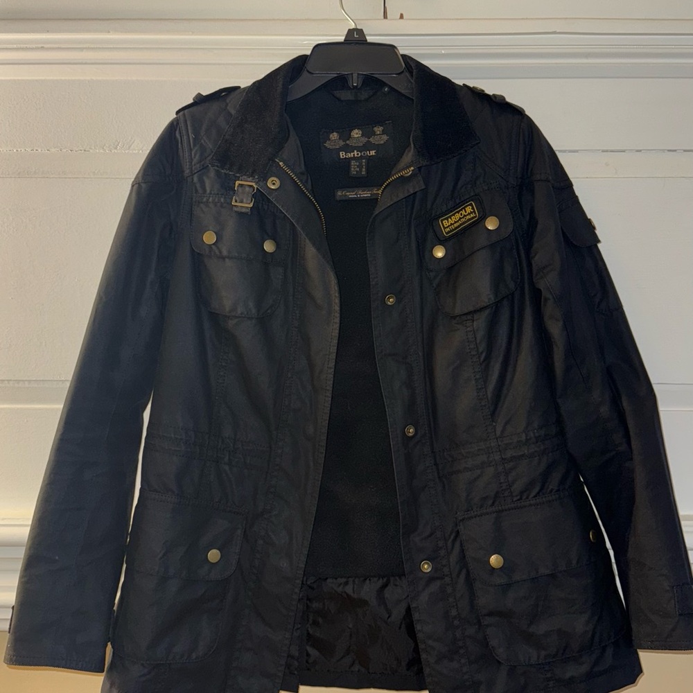 Barbour Black womens vintage Jacket